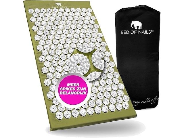 Bed of nails acupressuurmat - afbeelding 1 van  5