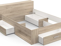 Bed polly 140 x 200 cm-kronberg eik - afbeelding 6 van  7