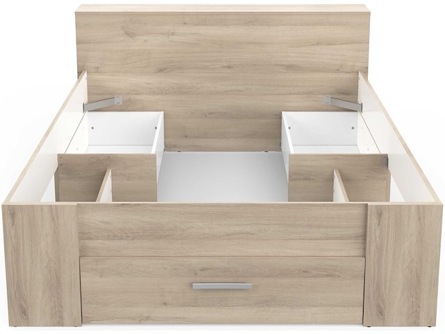 Bed polly 140 x 200 cm-kronberg eik - afbeelding 2 van  7