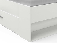 Bed polly 160 x 200 cm-mat wit - afbeelding 5 van  8