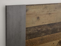 Bed rudi 140x200 met 1 lade - old style/beton - afbeelding 6 van  6