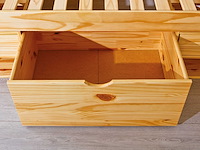Bed xavier 160x200cm met opbergruimte - dennenhout - afbeelding 4 van  8