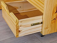 Bed xavier 180x200cm met opbergruimte - dennenhout - afbeelding 3 van  7