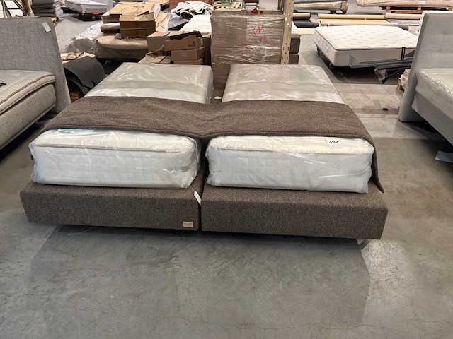 Bedframe met matras (2x) - afbeelding 2 van  4