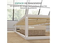 Bedframe metalen platform voor matrassen van 120 x 190 cm - afbeelding 3 van  8