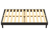 Bedframe tibor 12 latten 160x200 - antraciet - afbeelding 3 van  3
