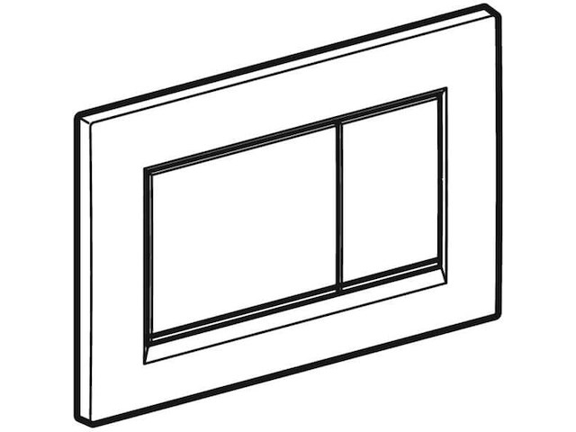 Bedieningsplaat voor geberit - afbeelding 3 van  3