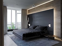 Bedlamp wandlamp gu10 armatuur cilinder wit en zwart draaibaar(10x) - afbeelding 2 van  4