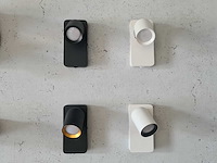 Bedlamp wandlamp gu10 armatuur draaibaar (20x) - afbeelding 2 van  3