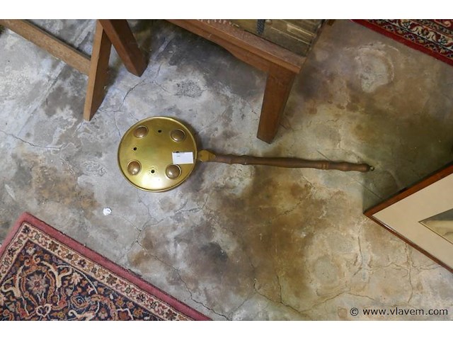 Bedpan in koper - afbeelding 1 van  1