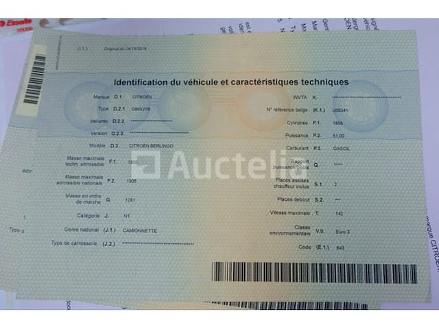 Bedrijfsvoertuig citroën berlingo (2007-271,396 km) - afbeelding 8 van  32