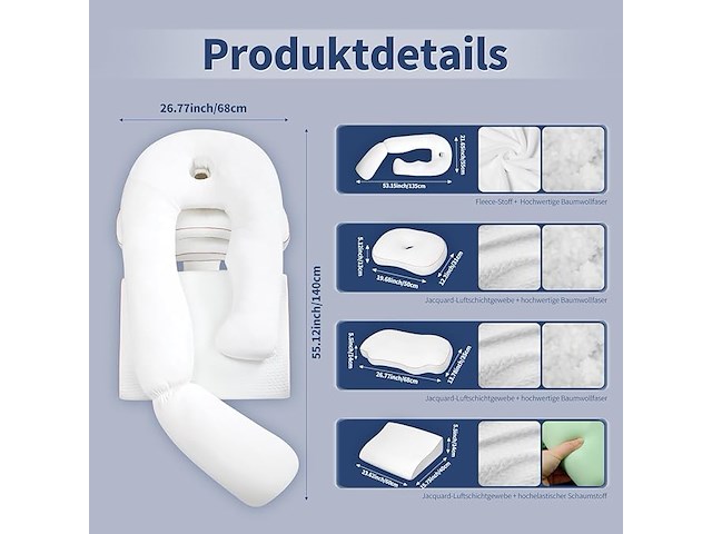 Bedwigkussen - afbeelding 3 van  5