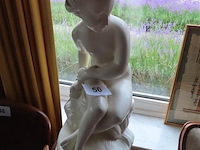Beeld dame h60 diam 25cm - afbeelding 1 van  3