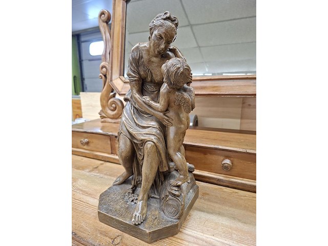 Beeld in terracotta - afbeelding 2 van  3