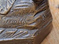 Beeld in terracotta - afbeelding 3 van  3