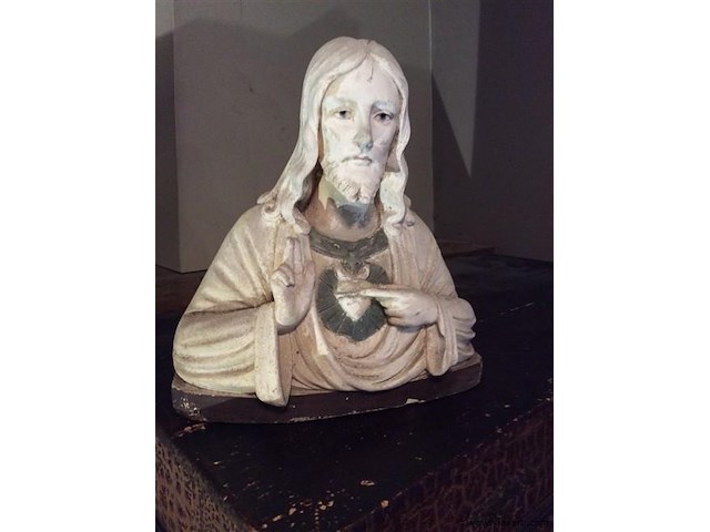 Beeld jezus gips - afbeelding 1 van  2
