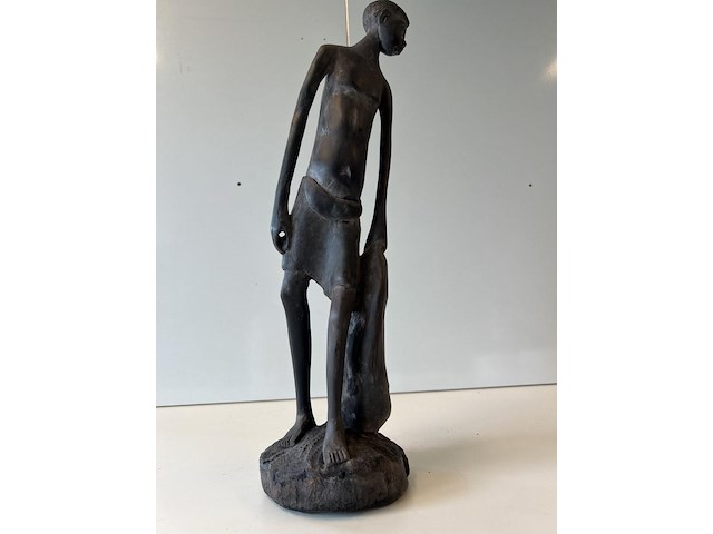 Beeld jonge man met zak - afbeelding 3 van  3