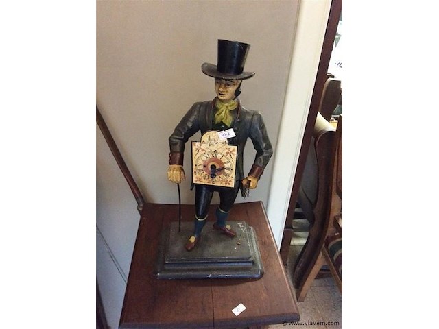 Beeld met uurwerk - afbeelding 1 van  3