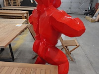 Beeld rode gorilla - afbeelding 3 van  5