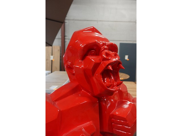 Beeld rode gorilla - afbeelding 5 van  5