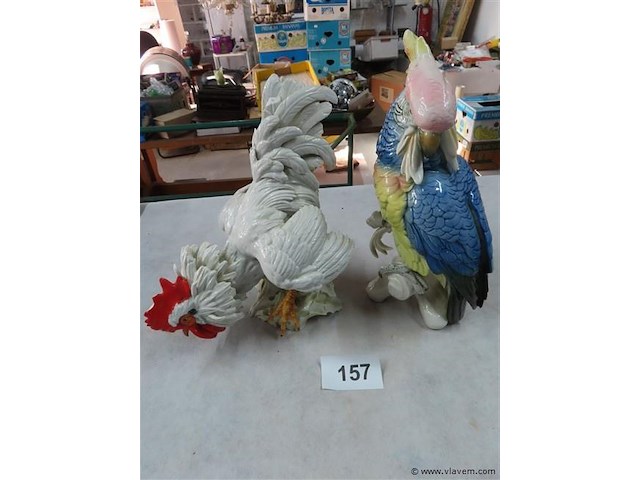 Beelden vogels, beschadigd! - afbeelding 1 van  5