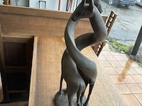 Beeldhouwwerk 2 giraffen - afbeelding 2 van  2