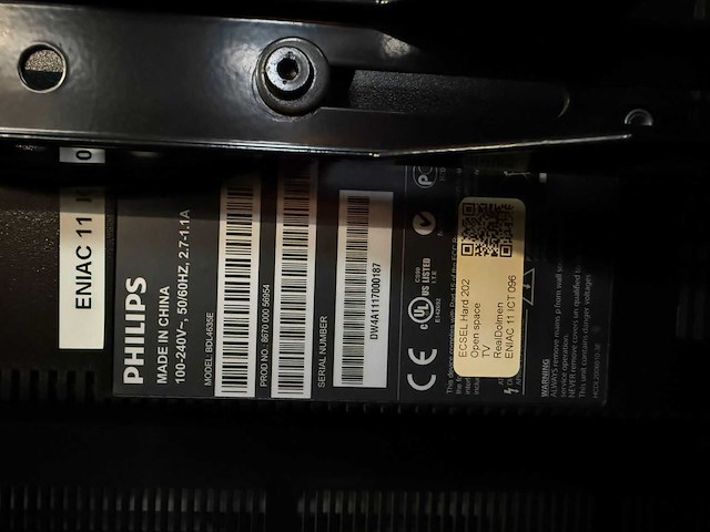 Beeldscherm - television (2x) - afbeelding 5 van  9