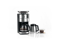 Beem fresh-aroma-perfect ii duo koffiemachine, roestvrij staal/zwart - afbeelding 4 van  10