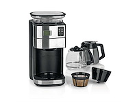 Beem fresh-aroma-perfect ii duo koffiemachine, roestvrij staal/zwart - afbeelding 2 van  9