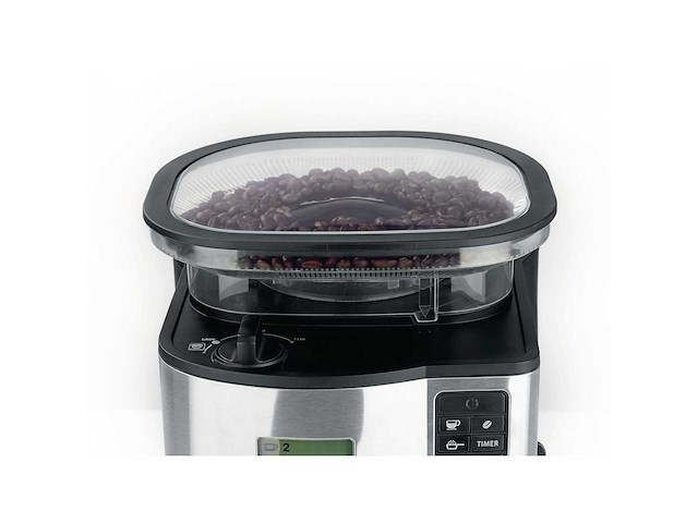 Beem fresh-aroma-perfect ii duo koffiemachine, roestvrij staal/zwart - afbeelding 6 van  9