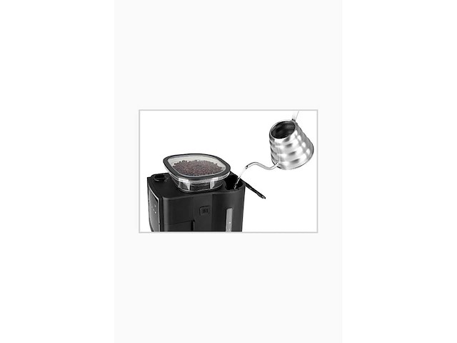 Beem fresh-aroma-perfect iii thermo koffiemachine, 1000w, met molen, zwart/roestvrij staal - afbeelding 1 van  2
