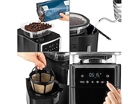 Beem fresh-aroma-perfect iii thermo koffiemachine, 1000w, met molen, zwart/roestvrij staal - afbeelding 4 van  5