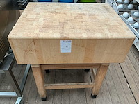 Beenhouwers hakblok - afbeelding 1 van  4