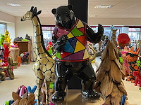 Beer staand multicolor jas h100 - afbeelding 1 van  5