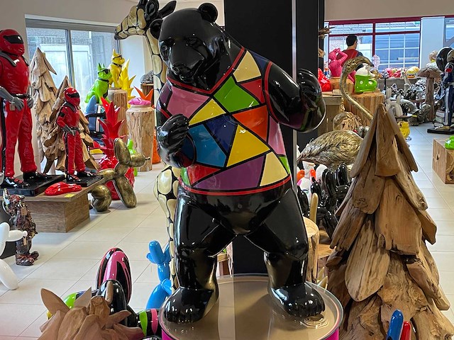 Beer staand multicolor jas h100 - afbeelding 5 van  5