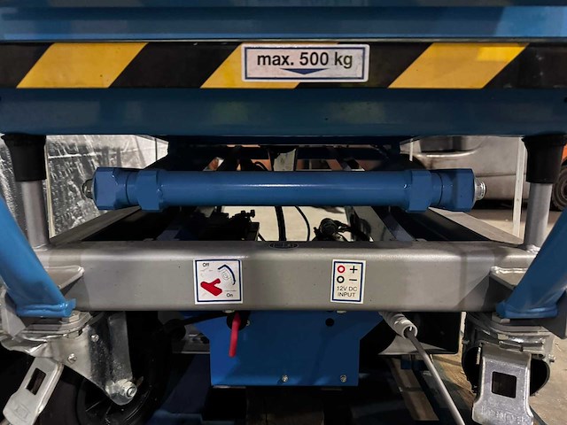 Beg - dshw 5-12v - 2022 500kg - dubbele schaarlift trolley tafel - afbeelding 6 van  8
