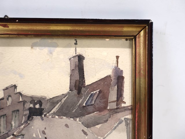 Begijnhof - lange violettenstraat schets - afbeelding 4 van  5