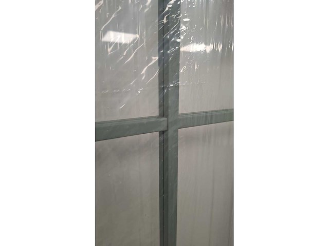 Beglaasde deur - volledige set - afgewerkte folie pastel groen - afbeelding 2 van  6