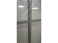 Beglaasde deur - volledige set - afgewerkte folie pastel groen - afbeelding 2 van  6