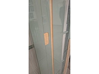 Beglaasde deur - volledige set - afgewerkte folie pastel groen - afbeelding 4 van  6