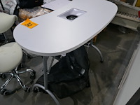 Behandelingstrolley + manicure tafel met afzuiging - afbeelding 2 van  5