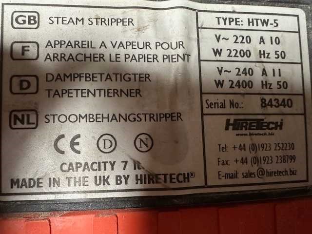 Behangverwijderaar hiretech - htw-5 - wallpaper stripper - afbeelding 1 van  2