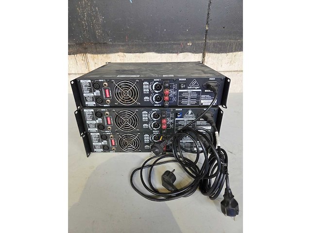 Behringer - ep4000 - versterker (3x) - afbeelding 3 van  3