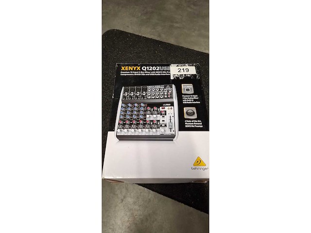 Behringer - xenyx q1202usb - analoge mengtafel - afbeelding 1 van  2
