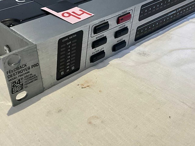 Behringer fbq2496 feedback destroyer - afbeelding 2 van  3