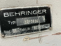 Behringer hbp360a bandzaagmachine - afbeelding 7 van  19