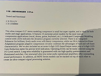 Behringer partij overige audio-apparatuur - afbeelding 2 van  2