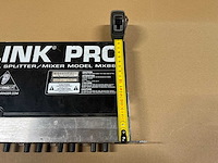 Behringer ultra link pro mx882 ultra flexible 8-ch splitter/mixer - afbeelding 7 van  7