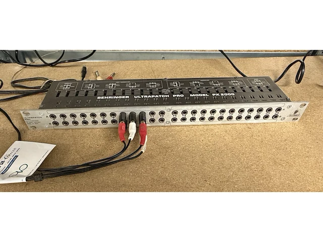 Behringer ultrapatch pro - afbeelding 1 van  3