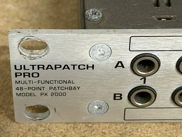 Behringer ultrapatch pro - afbeelding 2 van  3